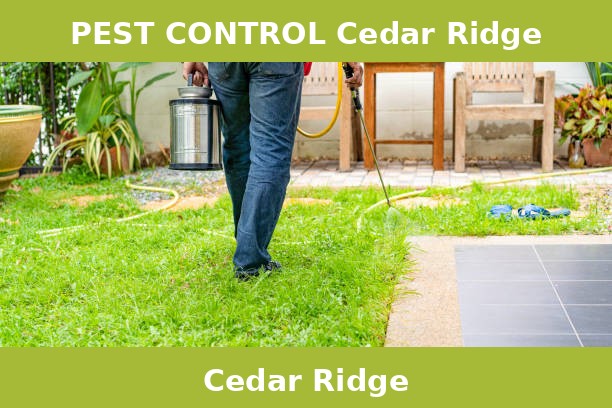 PEST CONTROL Cedar Ridge
